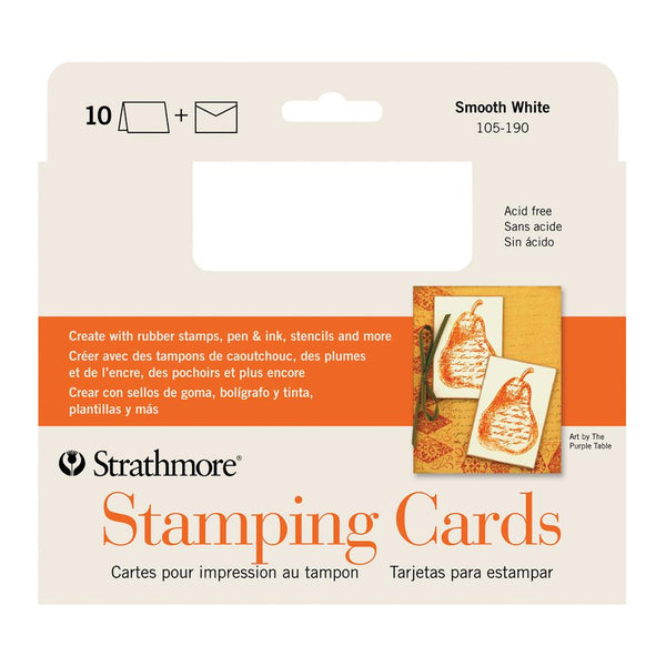 Strathmore Creative Cards 5x6.875" - Stamping