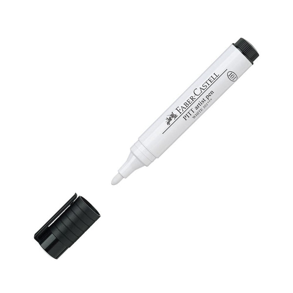 Faber-Castell Pitt Artist Pen, Big Brush, White