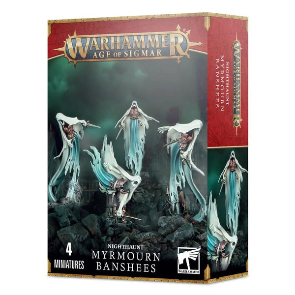 Warhammer Age of Sigmar Miniature Kit - Nighthaunt: Myrmourn Banshees