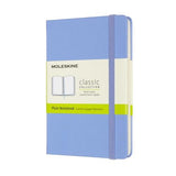 Moleskine Pocket Plain Hardcover Notebook - Hydrangea Blue