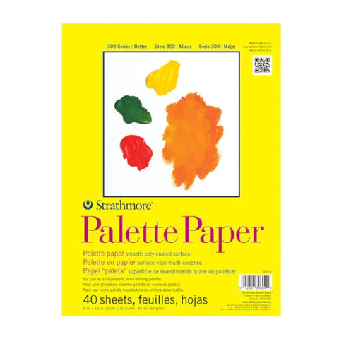 Strathmore 300 Series Palette Paper Pad, 9"x12"