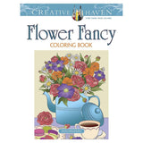 Creative Haven Colouring Book - Flower Fancy