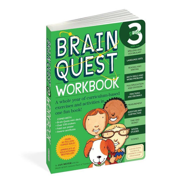 Brain Quest Grade 3 Workbook