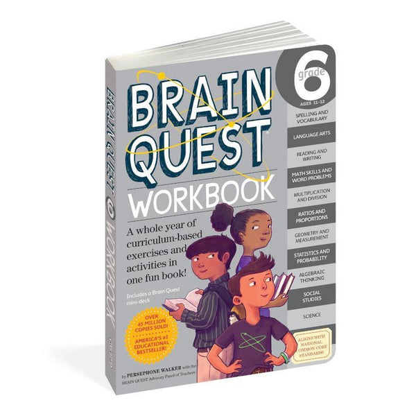 Brain Quest Grade 6 Workbook 