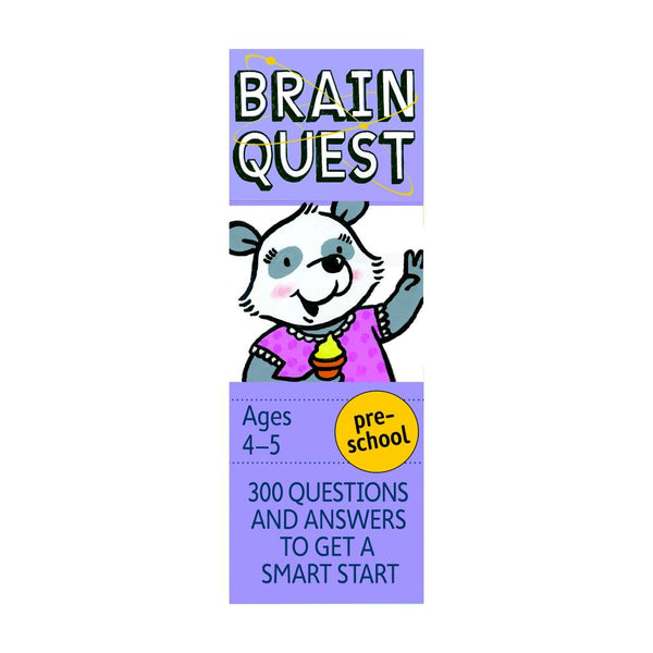 Brain Quest Pre-School Quiz Deck 