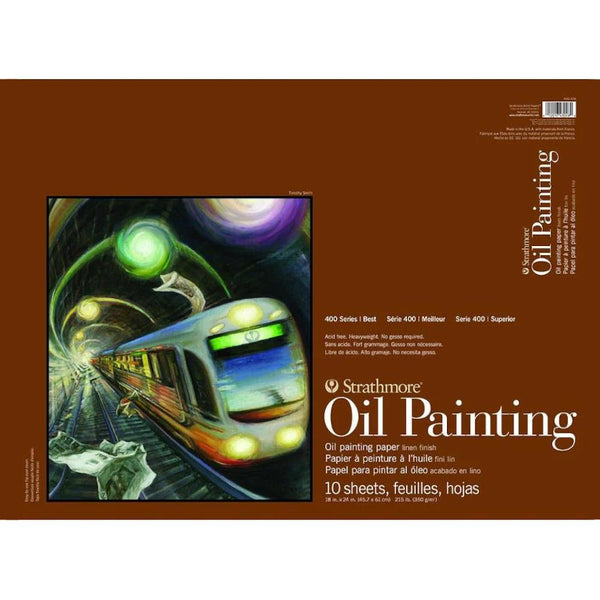 Strathmore 400 Series Oil Painting Paper Pad, 18x24" (Ì)