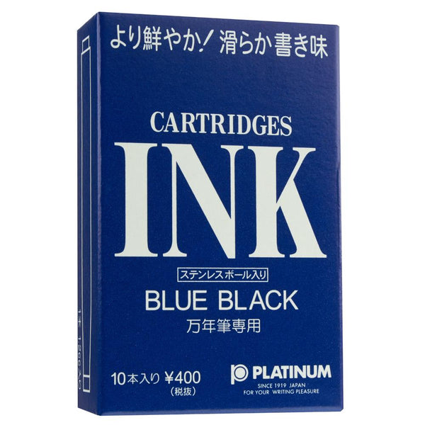 Platinum Ink Cartridge 10pk, BlueBlack