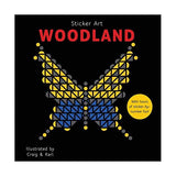 Lincoln Woodland Sticker Art By Number Book