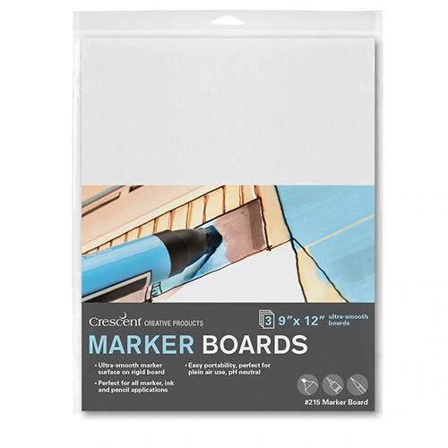 Crescent Marker Board 3pk 9"x12"