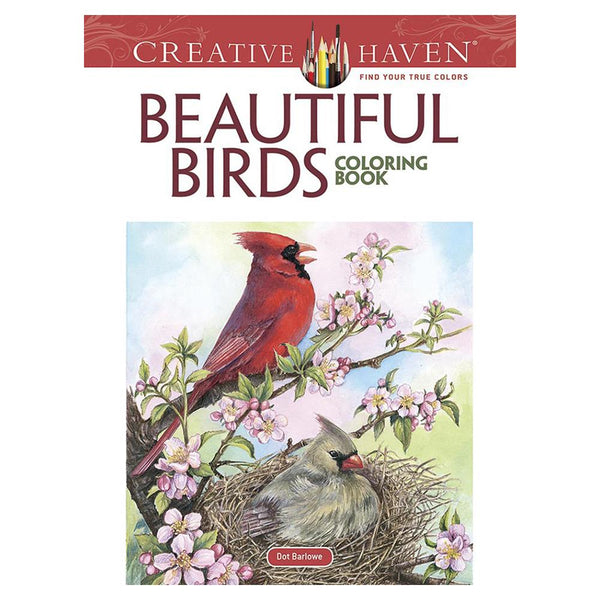 Creative Haven Colouring Book - Beautiful Birds