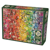 Cobble Hill Puzzle 1000pc - Colourful Rainbow