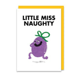 Ohh Dear Greeting Card, Little Miss Naughty