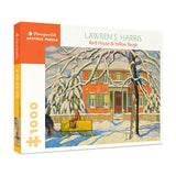 Pomegranate Puzzle 1000pc Lawren Harris: Red House & Yellow Sleigh