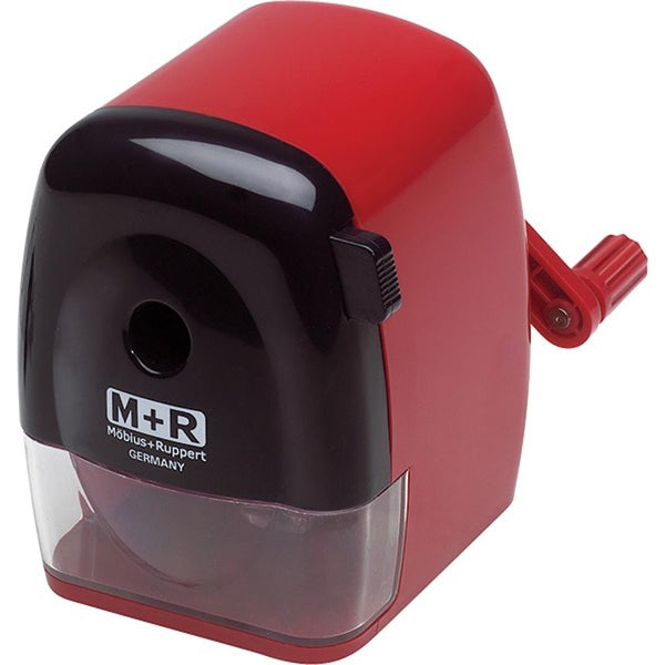 M+R Crank Style Table Sharpener - Red