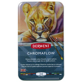 Derwent Chromaflow Pencil 24 Tin Set