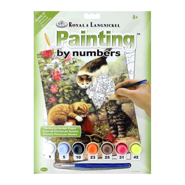 Royal & Langnickel Paint by Numbers - Kittens at Play
