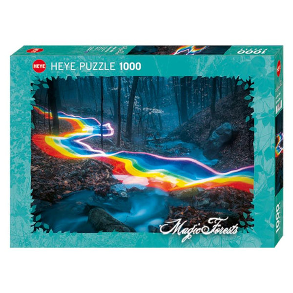 Heye 1000pc Puzzle - Magic Forest, Rainbow Road