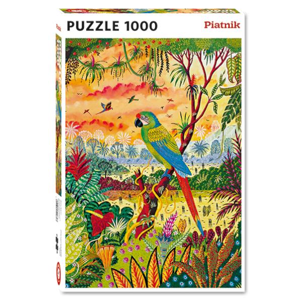 Piatnik Puzzle 1000pc Great Green Macaw