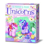 4M 3D Mould & Paint Glitter Unicorns Kit