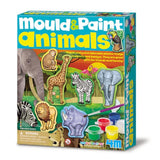4M Mould & Paint Magnet & Badge Kit - Animals
