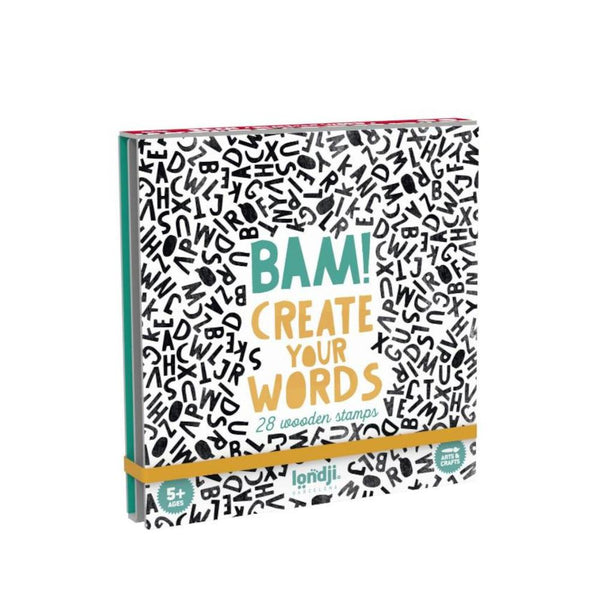 Londji BAM! Create Your Words Stamp Set