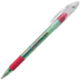Pentel Krazy Pop Iridescent Gel Pen, 1.0mm Green + Metallic Red