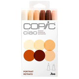 Copic Ciao Marker Set Portrait 6pk