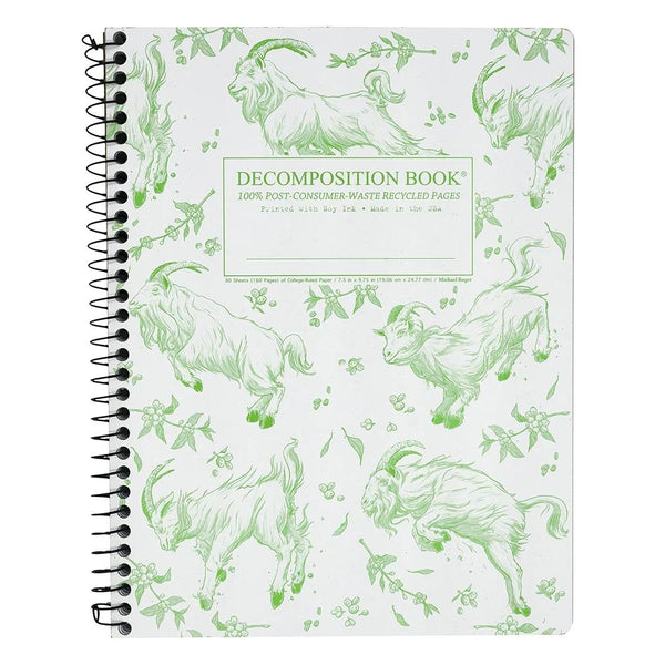 Coilbound Decomposition Notebook - Goatbook
