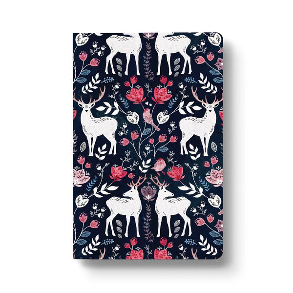Denik Lined Layflat Notebook - Scandinavian Deer