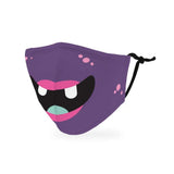 Weddingstar 3-Ply Kid's Reusable Face Mask - Purple Monster