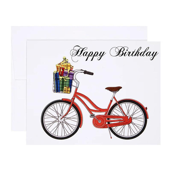 Decomposition Greeting Card - Birthday Bicycle