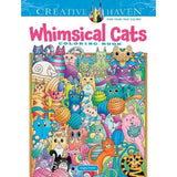 Creative Haven Colouring Book - Whimsical Cats