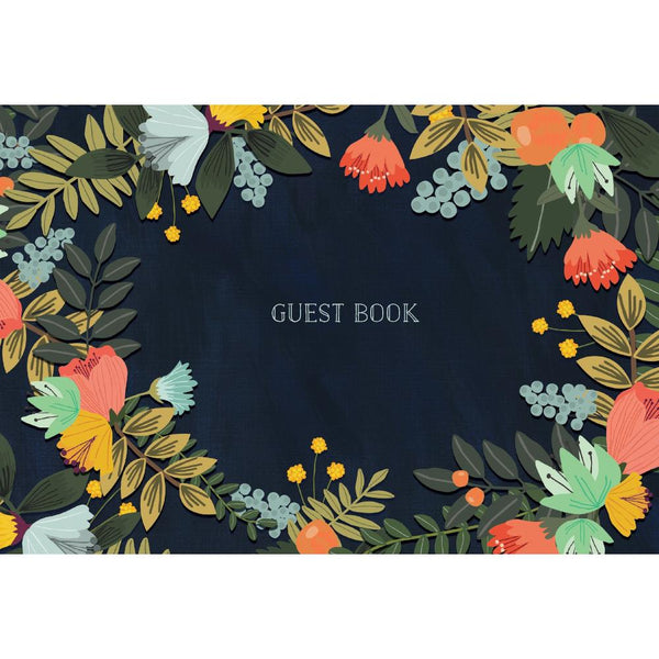 Rockport Guestbook: Modern Floral