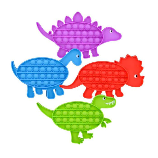 Bubble Poppers Dinosaur Fidget Toy - Assorted Styles
