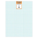 1000H Clearprint 16 lb. Vellum Single Sheets, 8x8 Grid, 18" x 24"