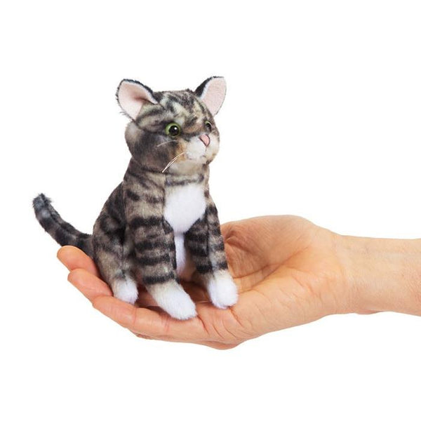 Folkmanis Finger Puppet - Tabby Cat