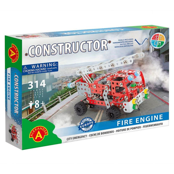 Constructor Toy Model Kit - Fire Engine