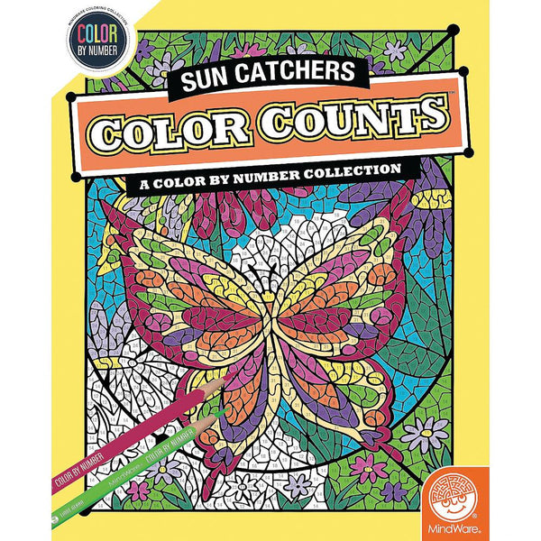 MindWare Colour By Number Color Counts - Sun Catchers