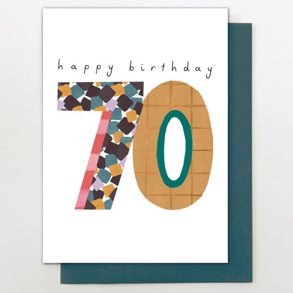 Stop The Clock Card, Age 70 Birthday