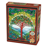 Cobble Hill Easy Handling Puzzle 275pc Tree of Life Stained Glass