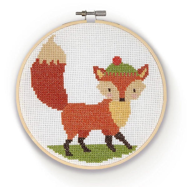 Crafty Kit Co. Cross Stitch Kit - Fox