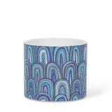 Abbott Planter - Small Wavy Blue