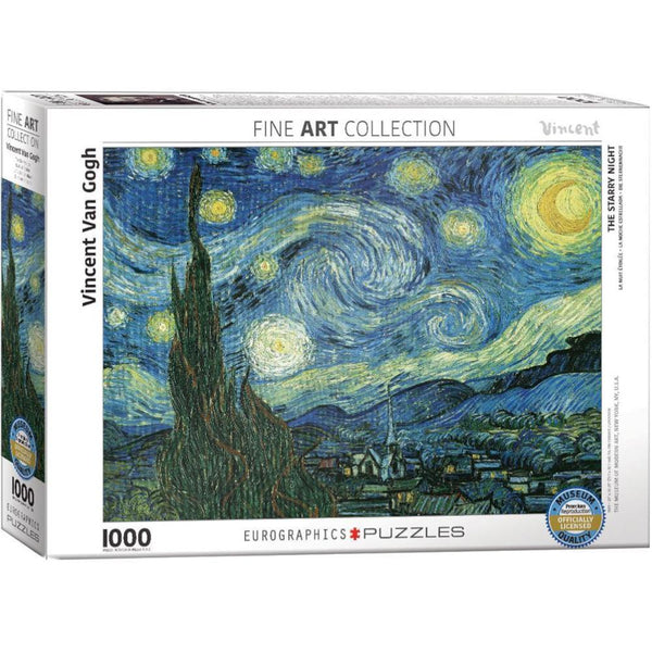 Eurographics Puzzle 1000pc Van Gogh: Starry Night