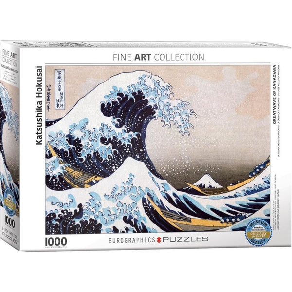 Eurographics Puzzle 1000pc Hokusai: The Great Wave