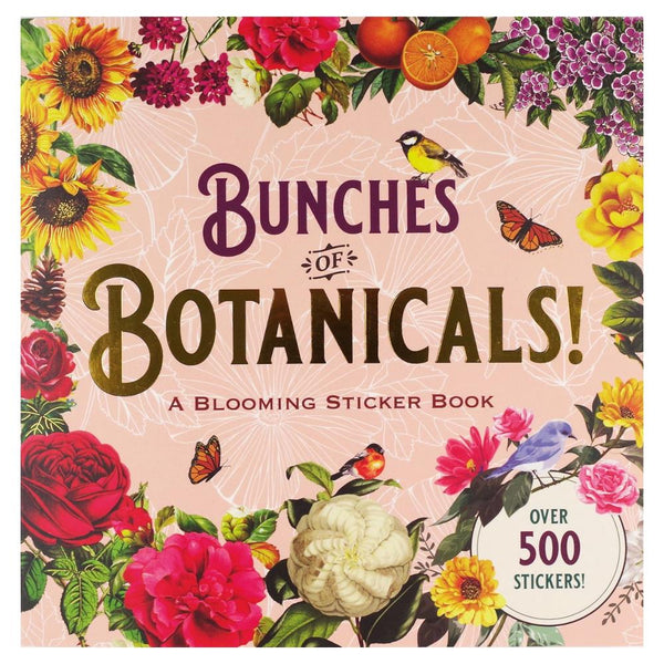 Peter Pauper Press Sticker Book - Bunches of Botanicals