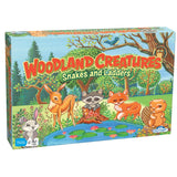 Outset Media Woodland Creatures Snakes & Ladders Game