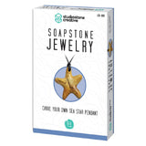 Studiostone Creative Soapstone Jewelry Carving Kit - Sea Star Pendant
