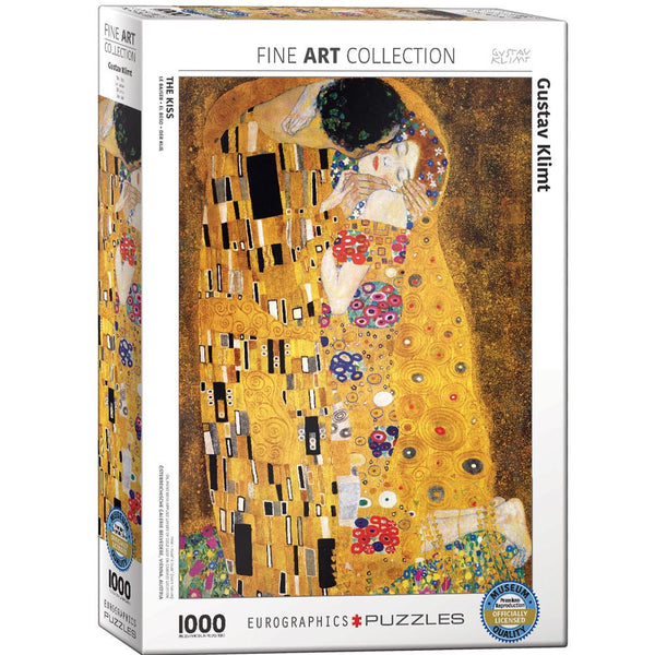 Eurographics 1000pc Puzzle - Gustav Klimt: The Kiss
