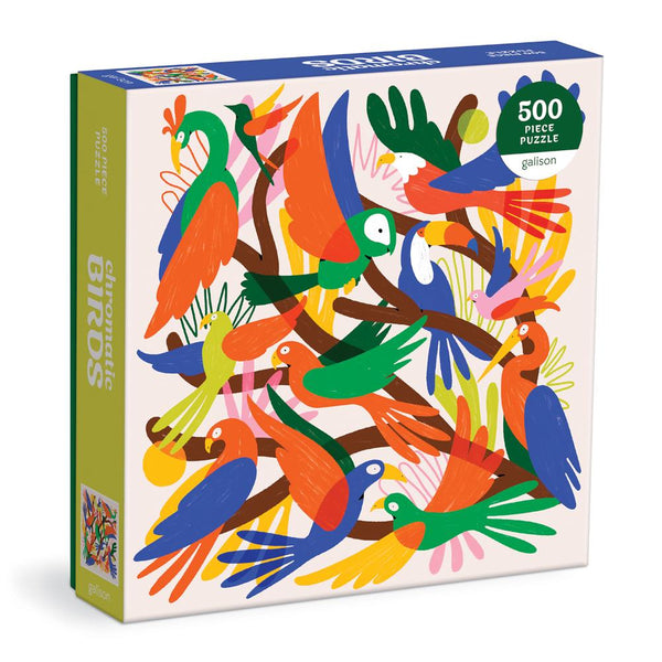 Galison 500pc Puzzle - Chromatic Birds