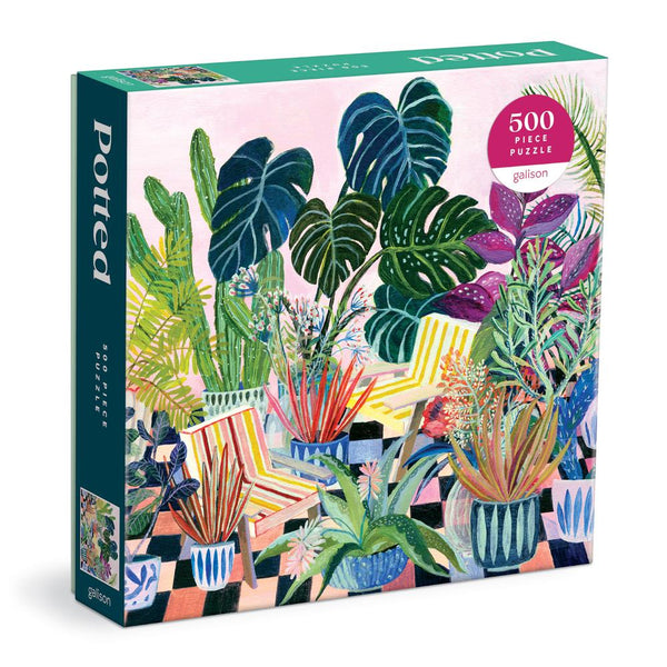 Galison 500pc Puzzle - Potted